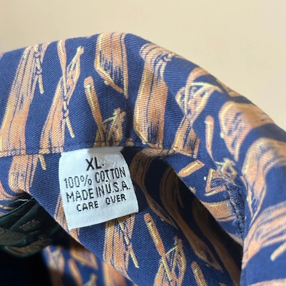 Orvis Canoe Print Short Sleeve Shirt - Picture 6 of 6